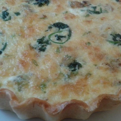 spinach quiche